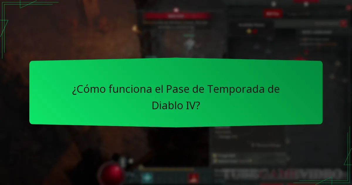 ¿Cómo comprar el Pase de Temporada de Diablo IV?