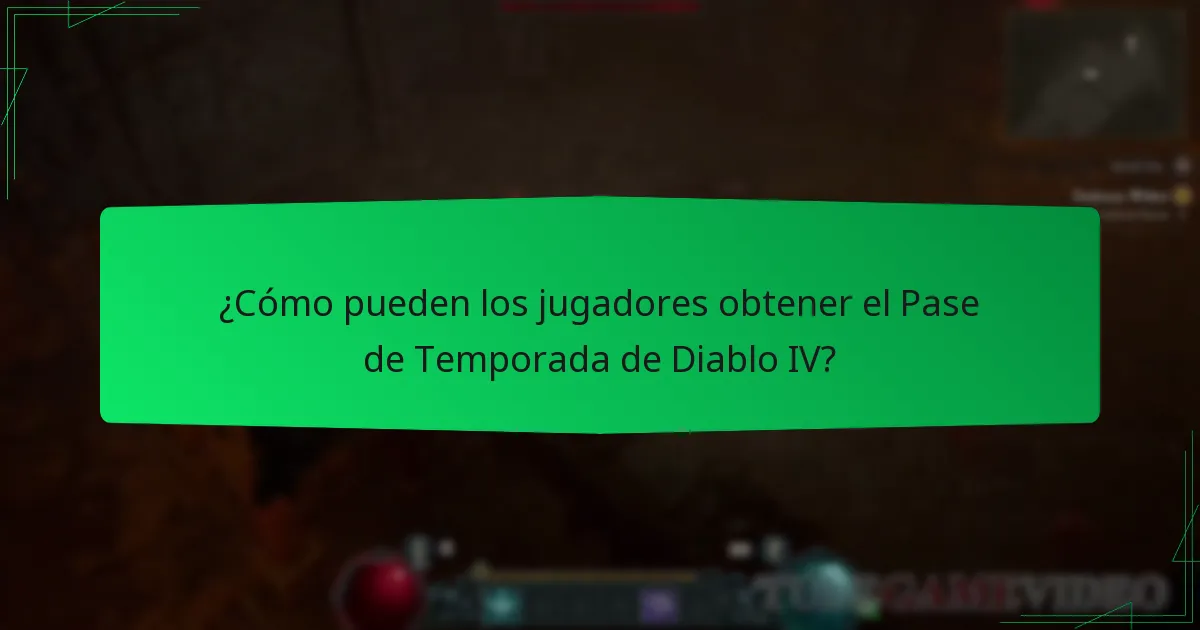 ¿Qué tipos de recompensas están disponibles en el Pase de Temporada de Diablo IV?