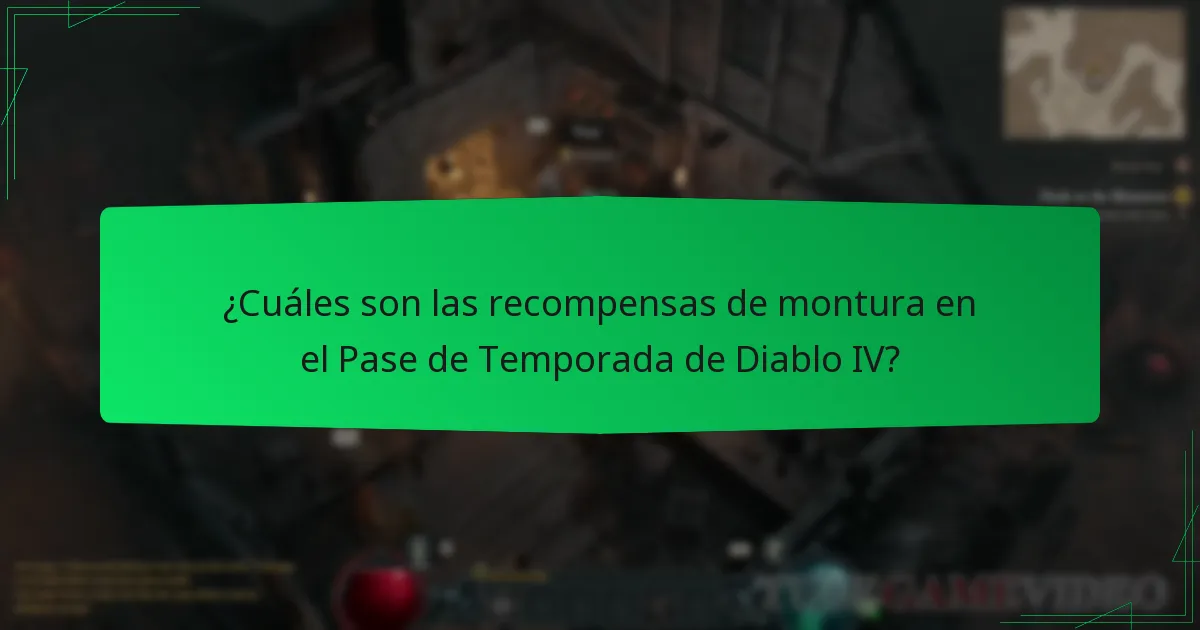 ¿Cuáles son los impactos de jugabilidad de las monturas en Diablo IV?