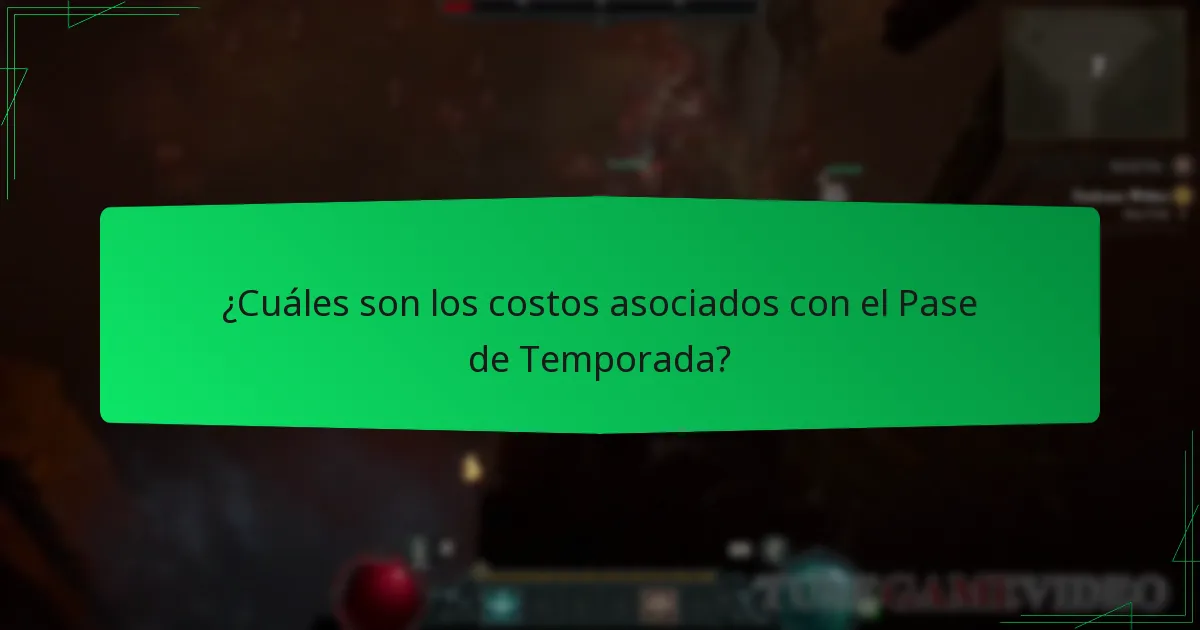 ¿Cuáles son los costos asociados con el Pase de Temporada?