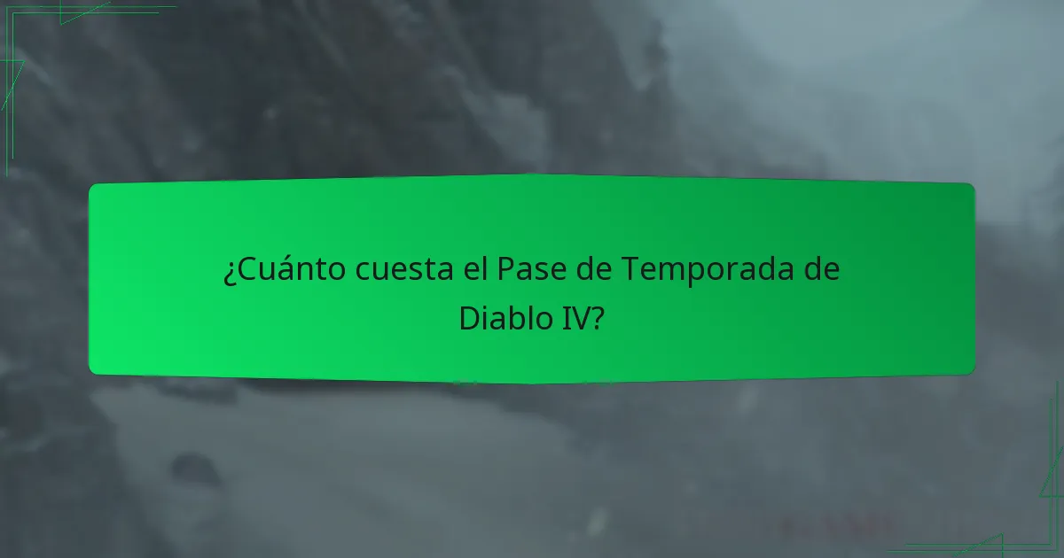 ¿Cuáles son las opiniones de la comunidad sobre el Pase de Temporada de Diablo IV?